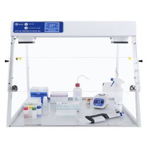 hotte PCR avec irradiation UV 1