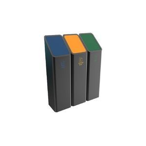 conteneur à déchets en métal