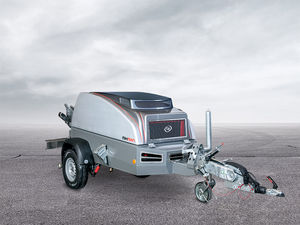 transporteur de chapes sur semi-remorque