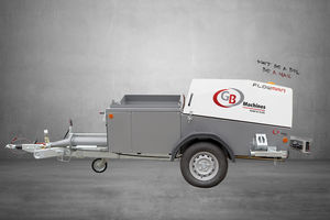 transporteur de chapes sur semi-remorque