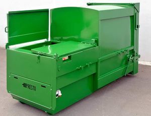compacteur de déchets mélangés 1