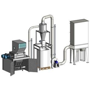 unité de recyclage de plastique