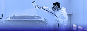 application peinture pour l'automobile
