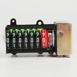 compteur de gaz analogique