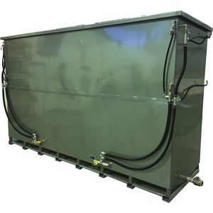 station de rinçage / remplissage pour produits chimiques