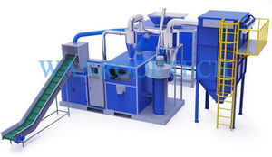 installation de recyclage pour cuivre