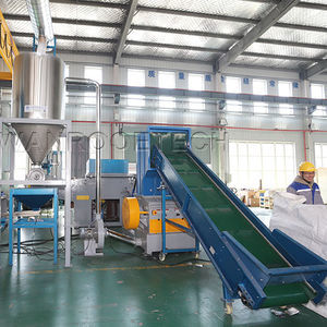 installation de recyclage de plastique