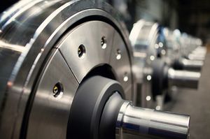 essieu monté pour trains à grande vitesse
