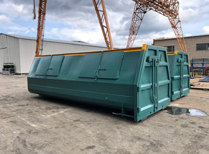conteneur à déchets en acier