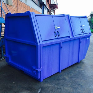 conteneur à déchets en acier