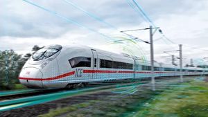 pantographe pour trains à grande vitesse