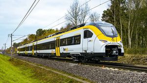 pantographe pour trains de banlieue