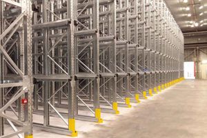 système de rack pour entrepôt de stockage
