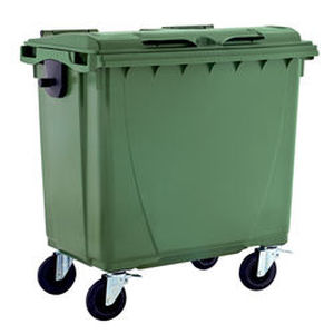conteneur à déchets en métal
