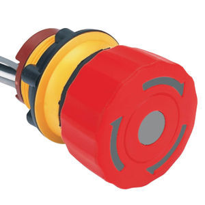 bouton poussoir d'arrêt d'urgence