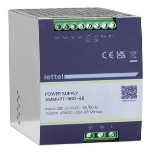 alimentation électrique sur rail DIN