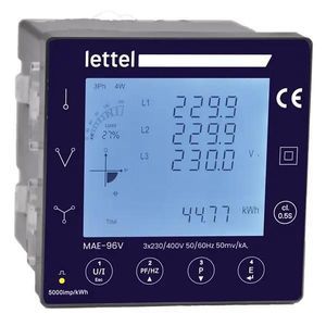 appareil de mesure de puissance avec analyseur de qualité de puissance et d'harmoniques