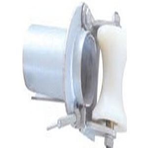 rouleau pose câble avec rouleau en acier 1