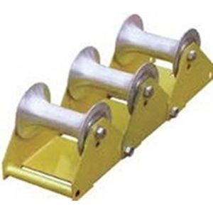 rouleau pose câble avec rouleau en aluminium 1