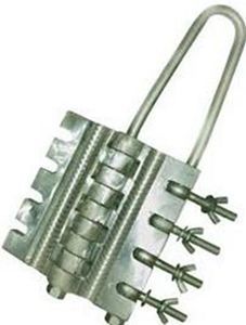 collier pour câble électrique en aluminium