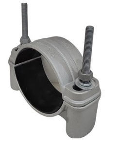 collier pour câble électrique en aluminium 1