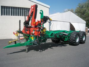 remorque porte-conteneur