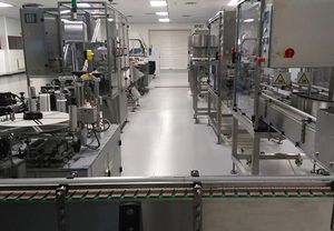 ligne de production pour produits pharmaceutiques