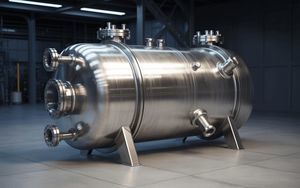 récipient sous pression en acier inoxydable