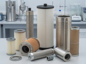 élément filtrant en fibre de verre