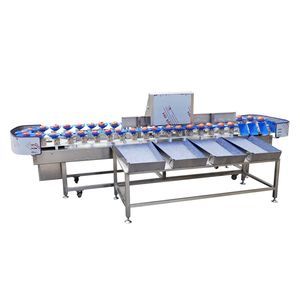 trieuse pondérale pour produits alimentaires