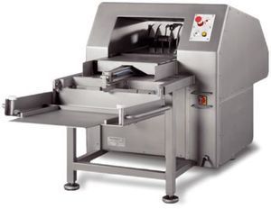 guillotine à viande congelée en acier inoxydable