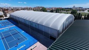 structure gonflable pour couverture