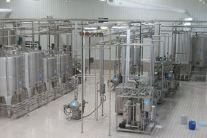 pasteurisateur-refroidisseur pour produits laitiers