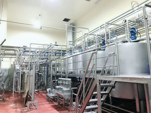 ligne de production de crème glacée