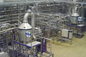 ligne de production agroalimentaire pour la confiserie