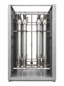 séparateur à membrane avec raccord fileté