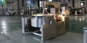 marmite industrielle à vapeur