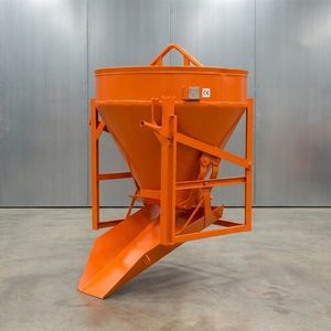 benne à béton conique