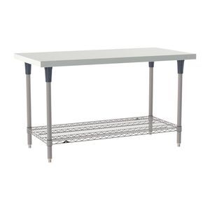 table de travail en acier inoxydable
