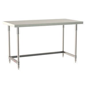 table de travail en acier inoxydable