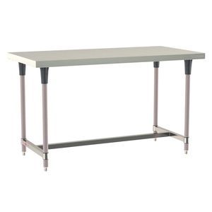 table de travail en acier inoxydable