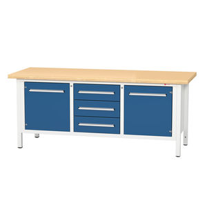 table de travail avec tiroirs
