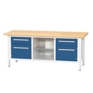 table de travail avec tiroirs