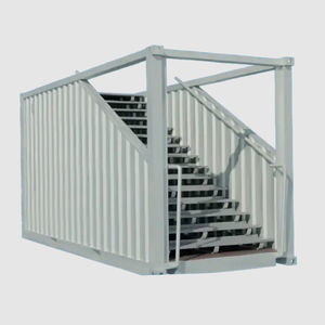 escalier en container