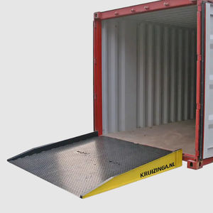 rampe de chargement pour conteneur