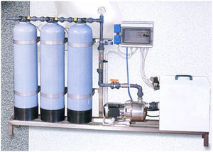 système de déionisation d'eau