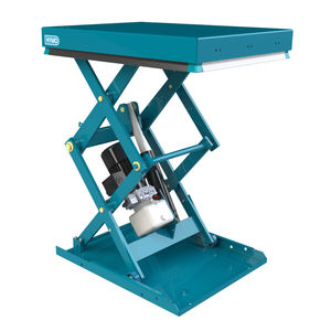 table élévatrice à double ciseaux / hydraulique / stationnaire