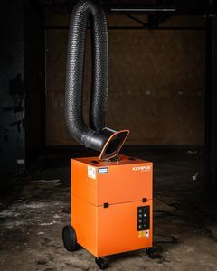aspirateur de fumée mobile