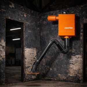 aspirateur de fumée mural