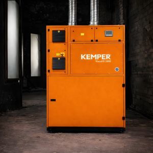 système centralisé d'aspiration de fumées sur pied 1